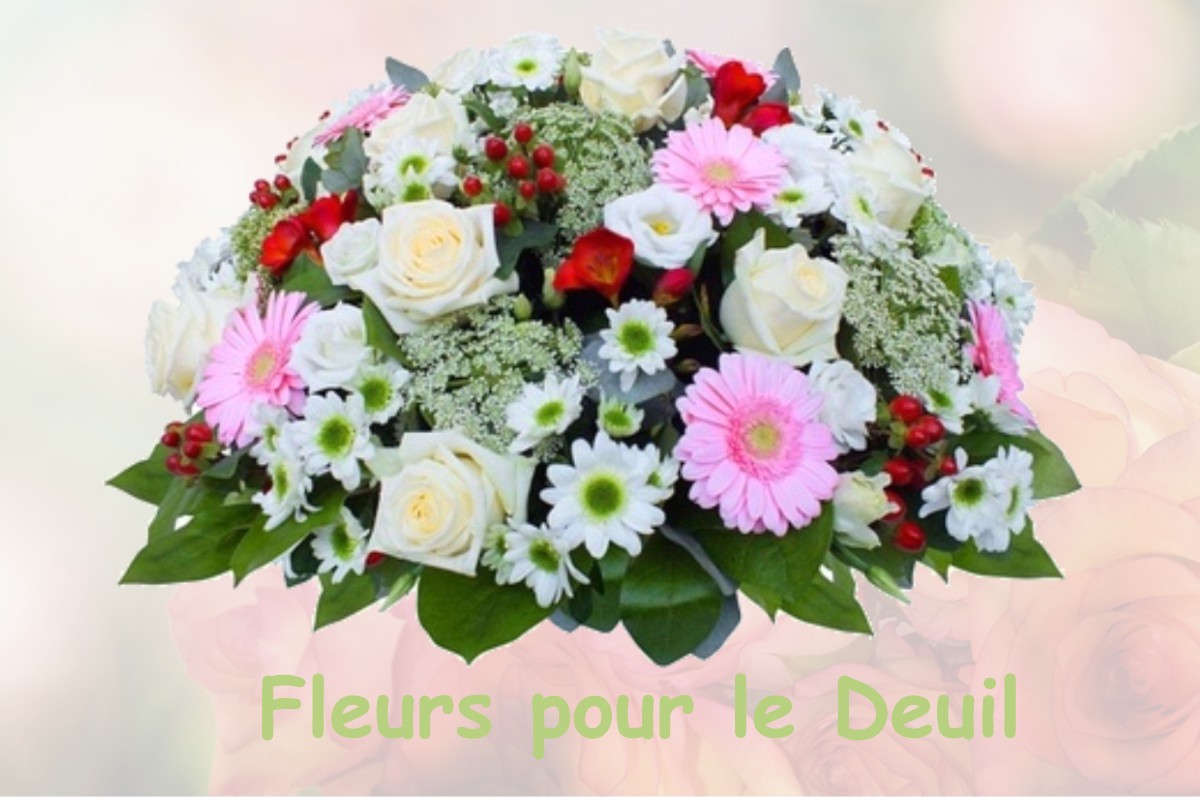 fleurs deuil AMBEL